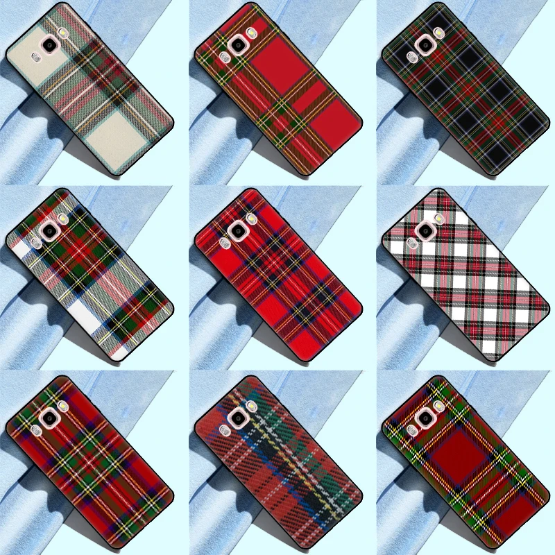Clan Stewart Abito Tartan Plaid Di Caso Del Modello Per Samsung J1 J3 J5 J7 2016 A3 A5 2017 A7 A9 A6 A8 J4 J6 Più J8 2018 Della Copertura Del Telefono