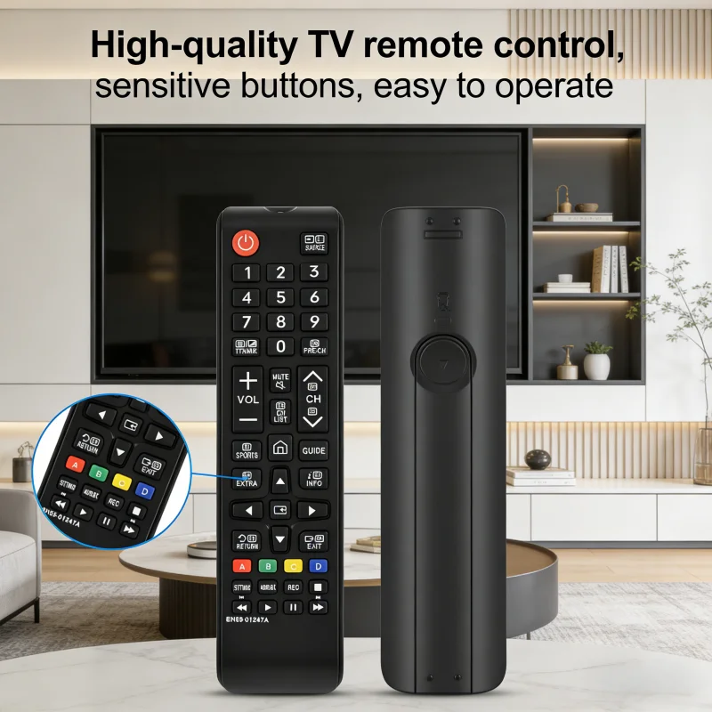 삼성 유니버설 스마트 TV용 교체 리모컨 BN59-01247A, UA78KS9500W..