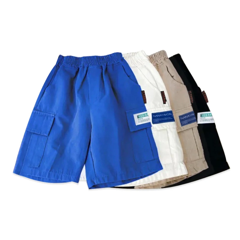 Kids Summer Cargo Shorts 4