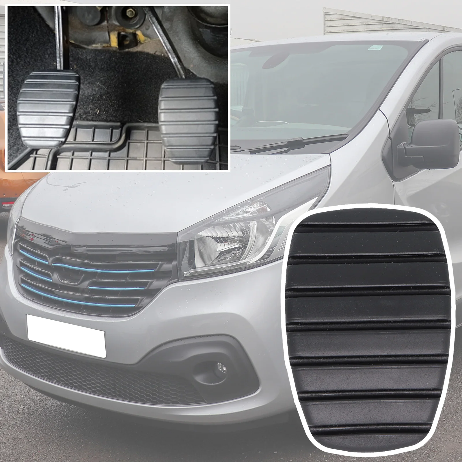 Накладка на педаль тормоза и педали накладка тормоз для Renault Trafic X83 X82 Opel Vivaro Fiat