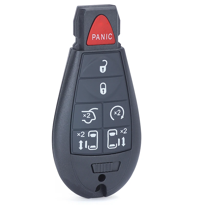 KEYECU Keyless Go Smart Remote Control Car Key With 7 Buttons 433MHz for Chrysler Town & Country 2008-, 05026590 IYZ-C01C