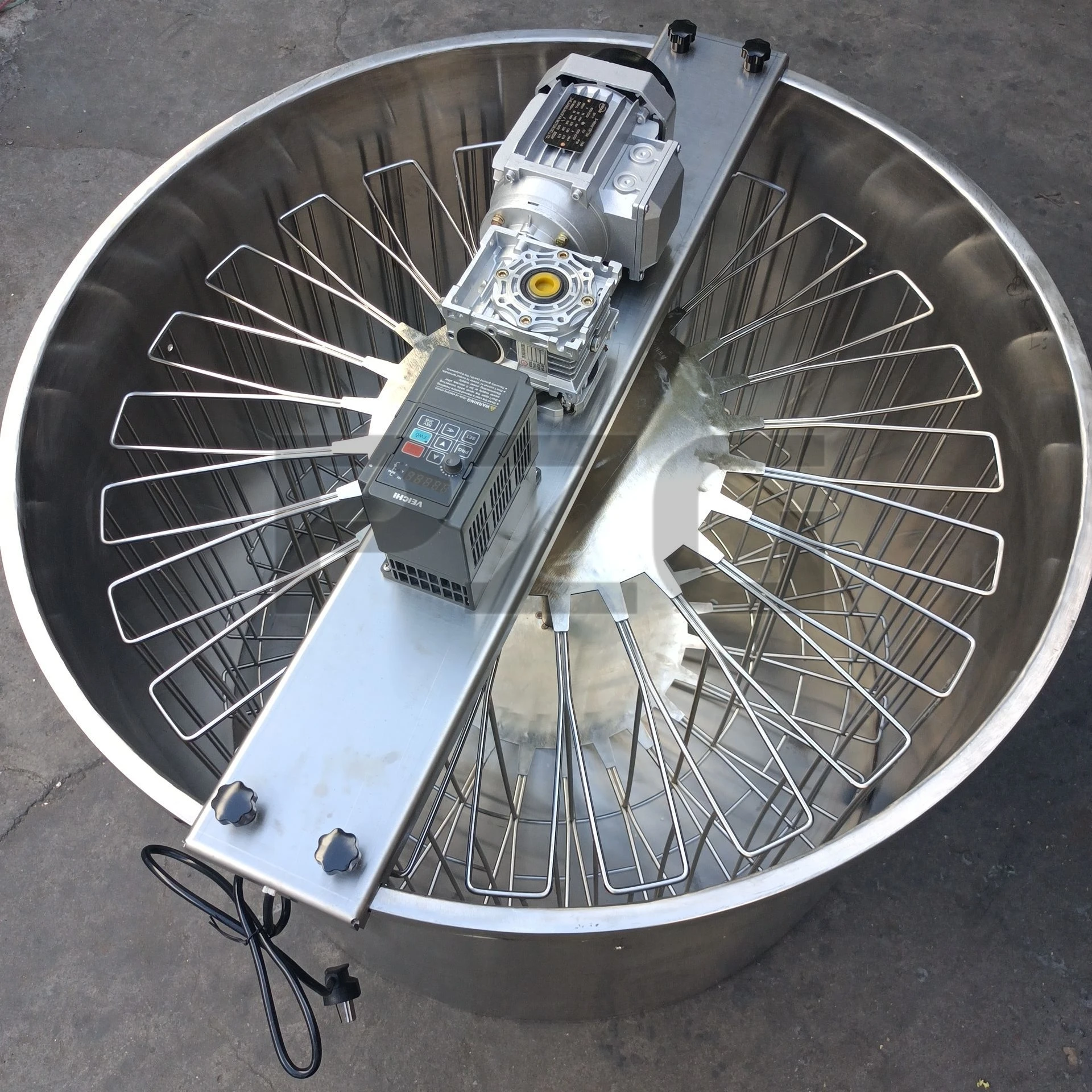 Beekeeping Electric 24 Frames Automatic Stainless Steel Honey Centrifuge Honey Extractor Machine 6