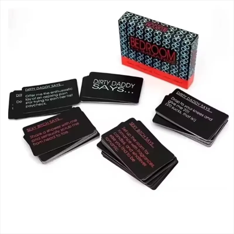 Card Games Bedroom Commands Board 108 Cards Adult Party Interactive Desktop Couple Date Night Naughty Position
