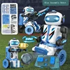 220PCS DIY Assemble 3 In 1 Styling Programming RC Robot 48 Instructions Fire Bullet Play Football STEAM Remote Control Robot Toy 5