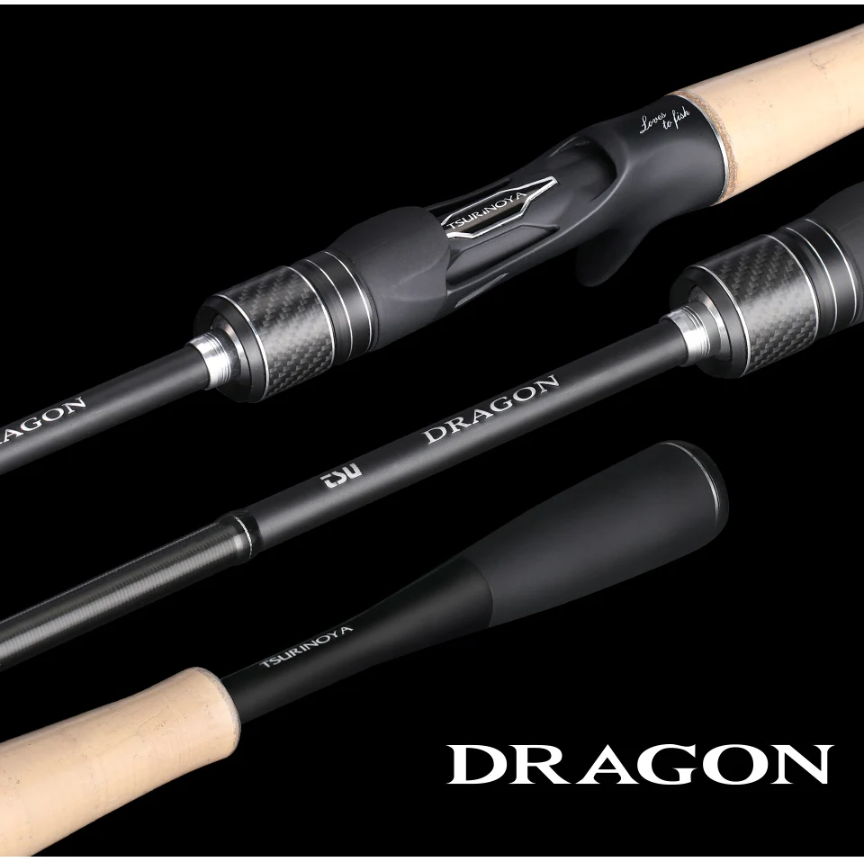TSURINOYA Vielseitige Angelrute DRAGON 1,98m 2,08m L ML M L-M FUJI Guide Spinn- und Castingrute für Bass und Hecht – Detail 24