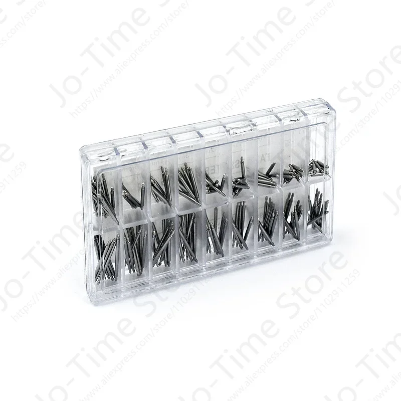 Deluxe Stainless Steel Watchband Spring Bar Assortment Set