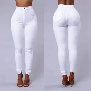 S-4XL Spring Boyfriend Jeans Oversize Casual Denim Pants For Women 2022 Summer Slim Mom Trouser High Waist Stretch Jeans Vintage 4