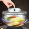 Electric Dried Machine Free Hand Washing Vegetables Stainless Steel Washing Dehydration Machine 3