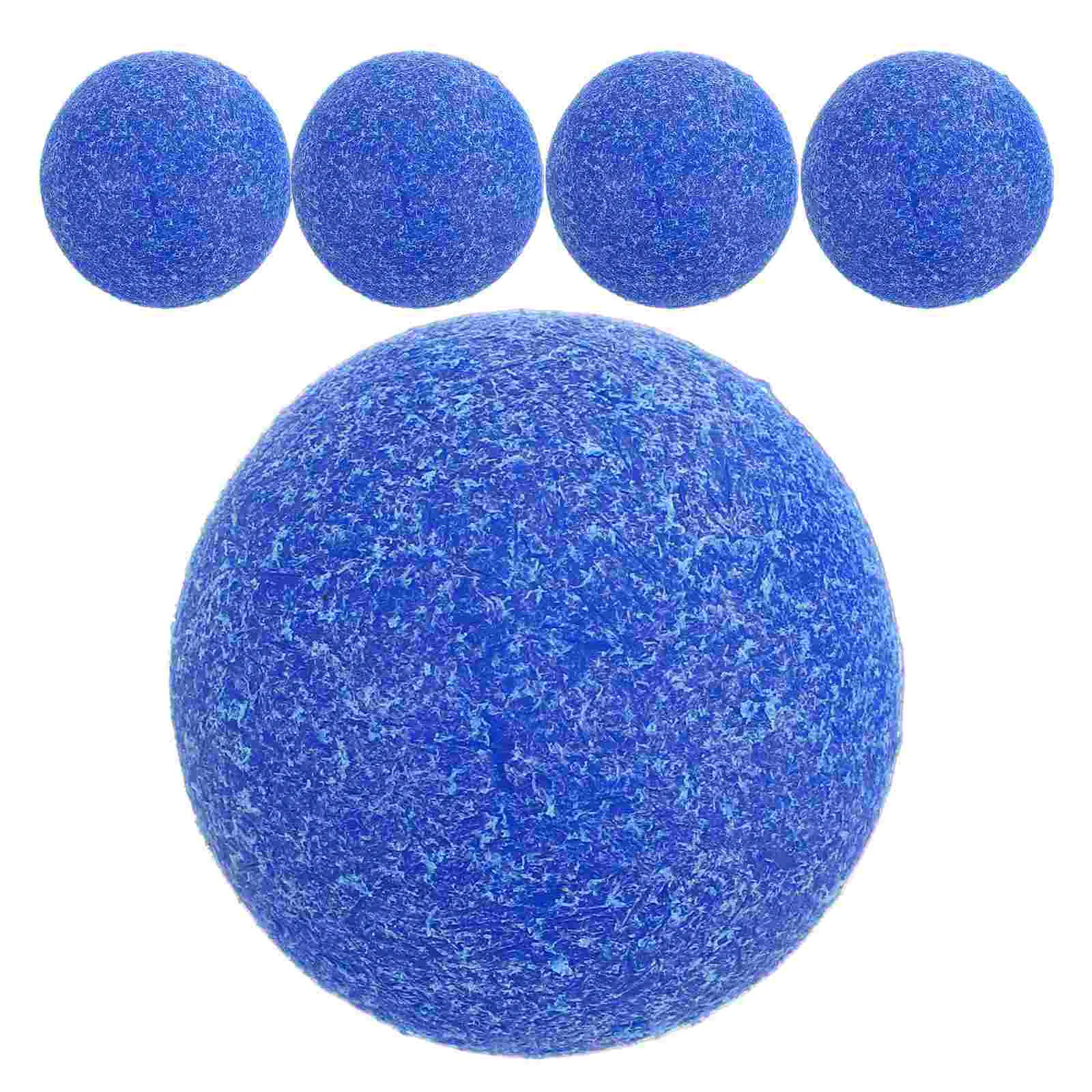 5 Pcs Desktop Matte Football Table Soccer Replacement Mini Sports Balls Tabletop Foosball Foosballs