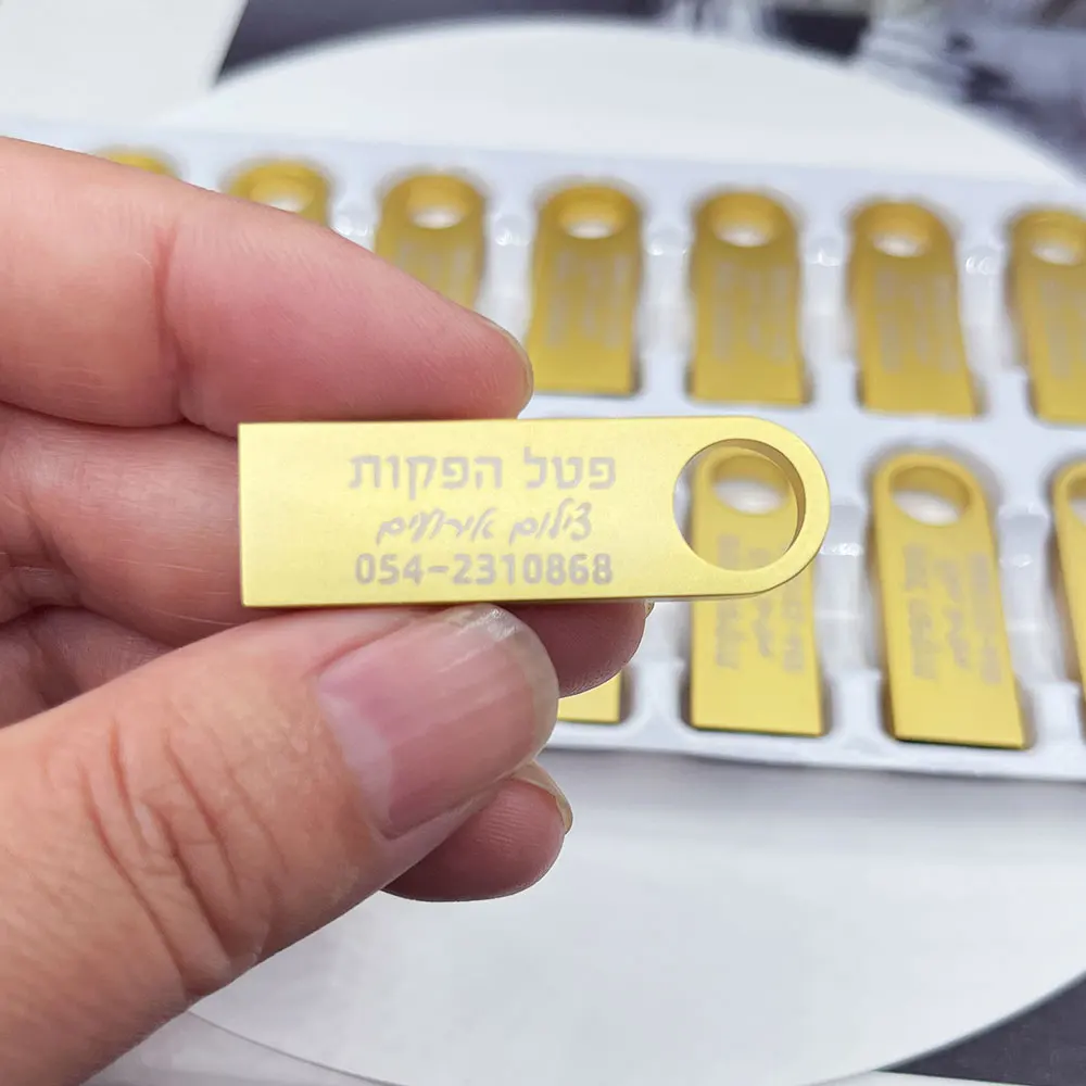 10/50/100 Pcs/lot Free Logo metal USB Flash Drive 64GB 32GB 8GB 4GB memory Flash USB Stick pen drive 128mb 512mb PenDrive 2.0