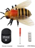 EBOYU Infrared RC Bee Kids Infrared Ray Remote Control Bees Realistic Fake bee Animal Toy Funny RC Prank Joke Scary Trick Toys 6