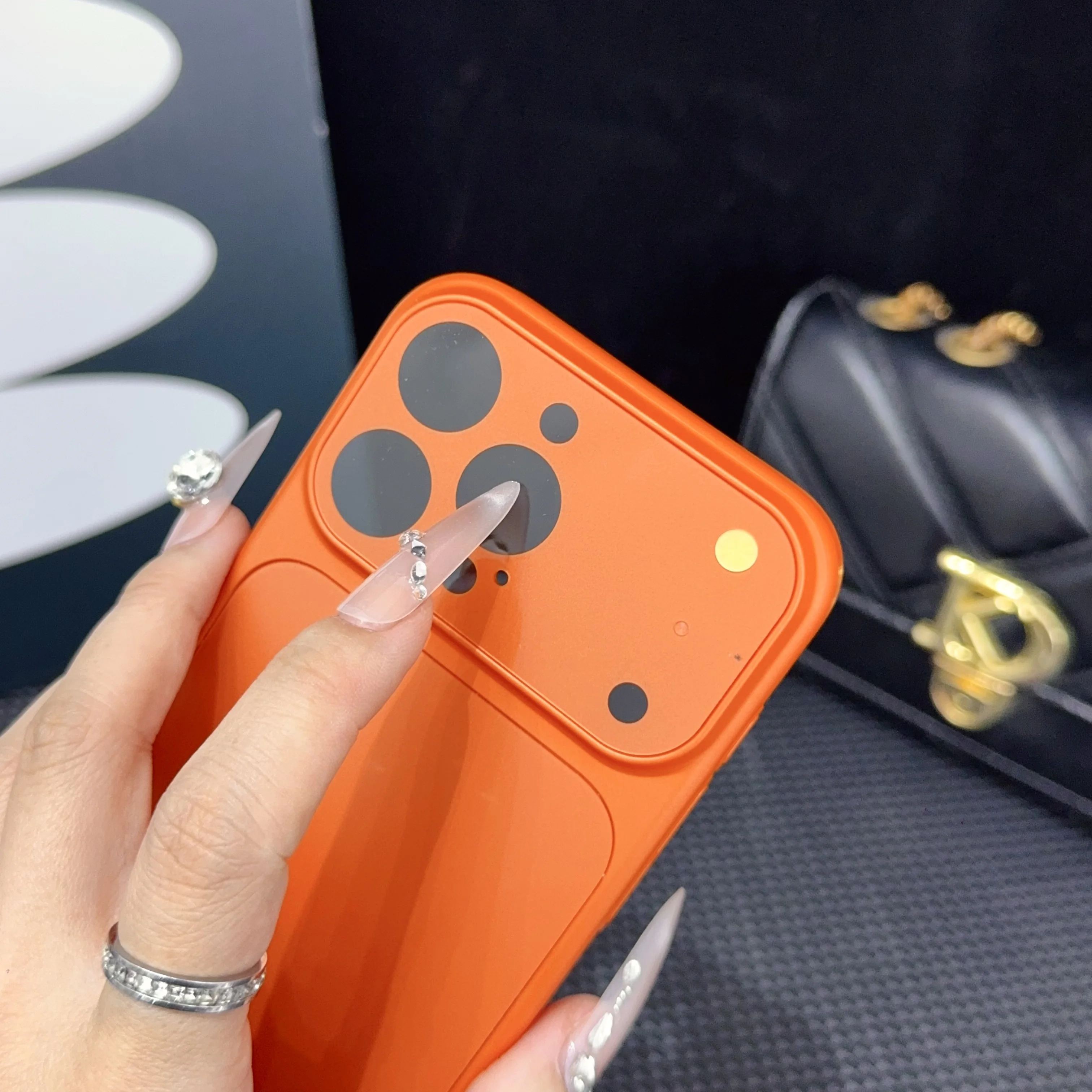 Enhanced Nano Matte Shockproof Phone Case with Original Color Camera Protection