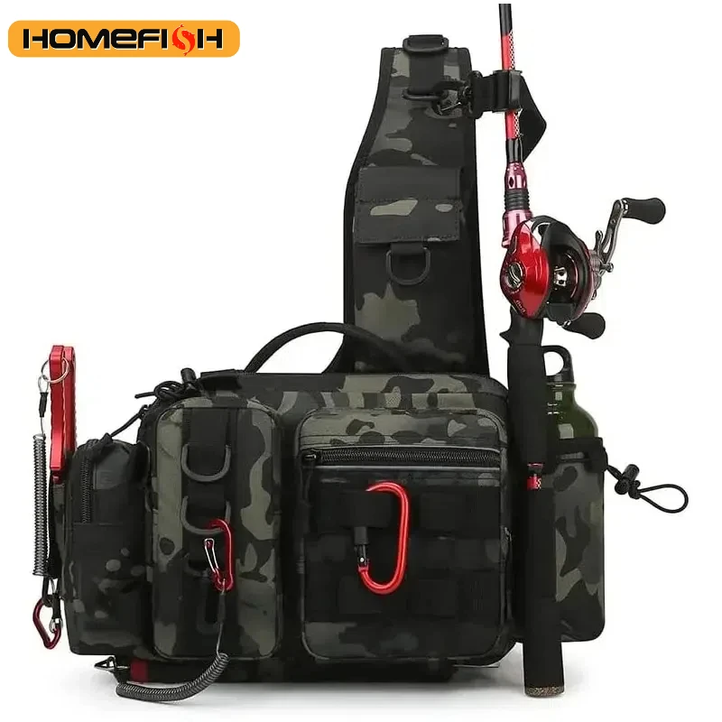 DY1 Fishing Gear Storage Bag Mens Waist Bag Fly Fishing
