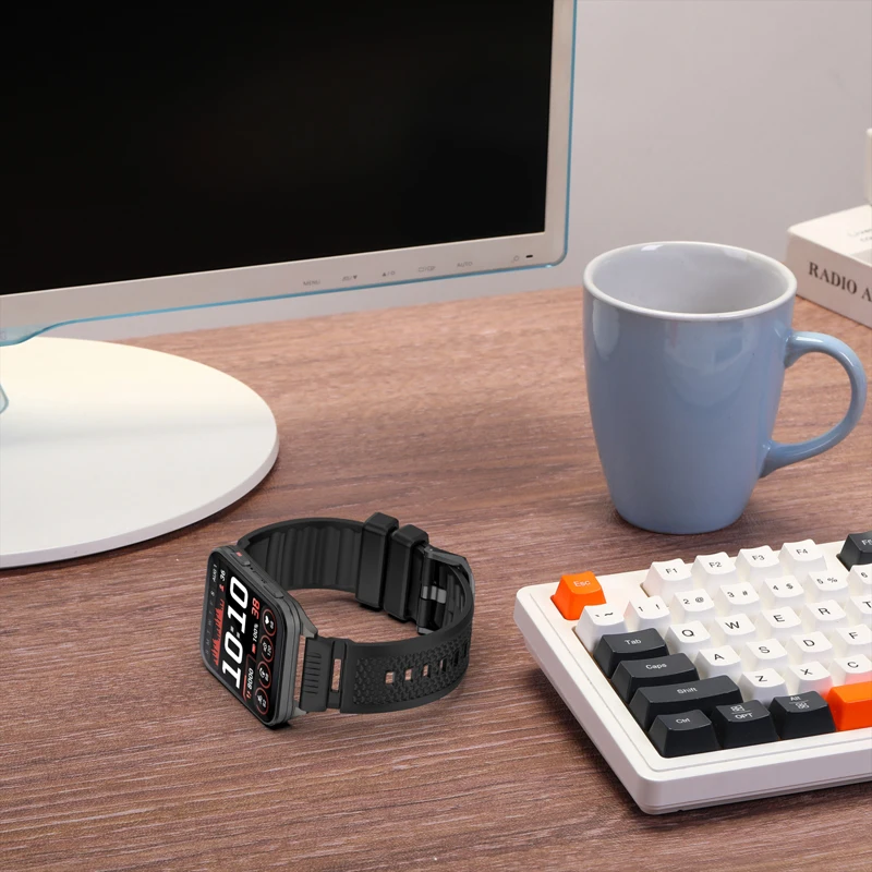 Silicone Wristband Strap for Smartwatches - Replacement Bracelet Accessories
