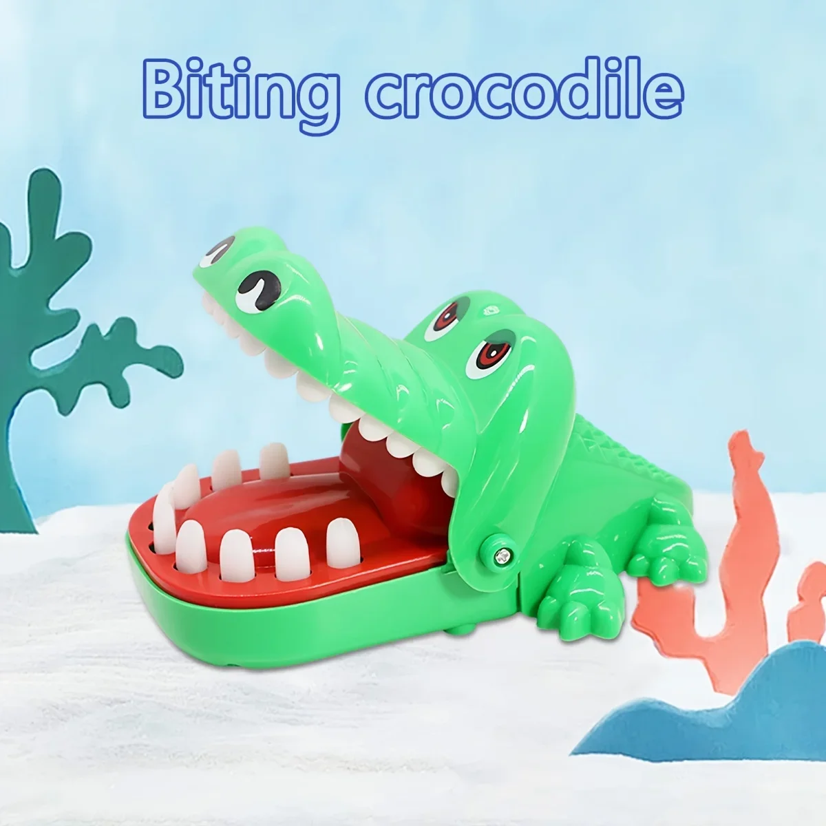 Prank Toys Crocodile Teeth Toys Alligator Biting Finger Dentist Games Jokes Game of Luck Pranks Kids Toys Funny Holiday Party Family Games prank toys,joke toys,crocodile toys,childrens toys