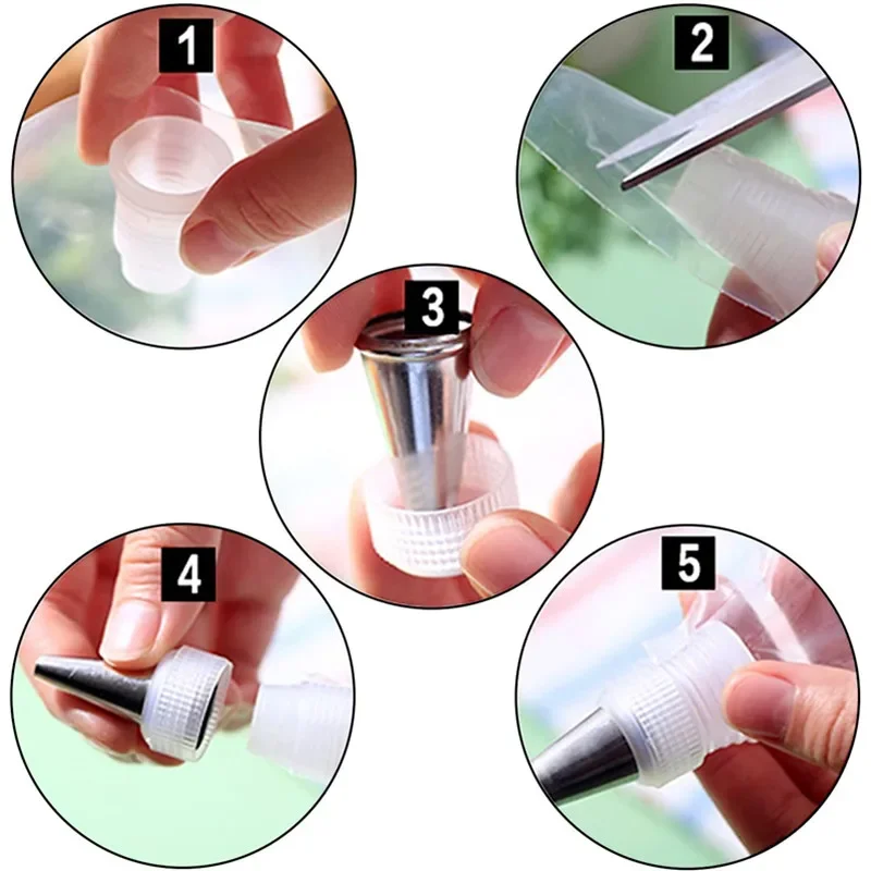 10Pcs/lot Plastic Decorating Mouth Converter Adapter Confectionery Pastry Tips Connector Nozzle Sets Cake Decoration Tools cake decorating tip set,cake icing nozzles,baking nozzle set,cake decorating nozzle set