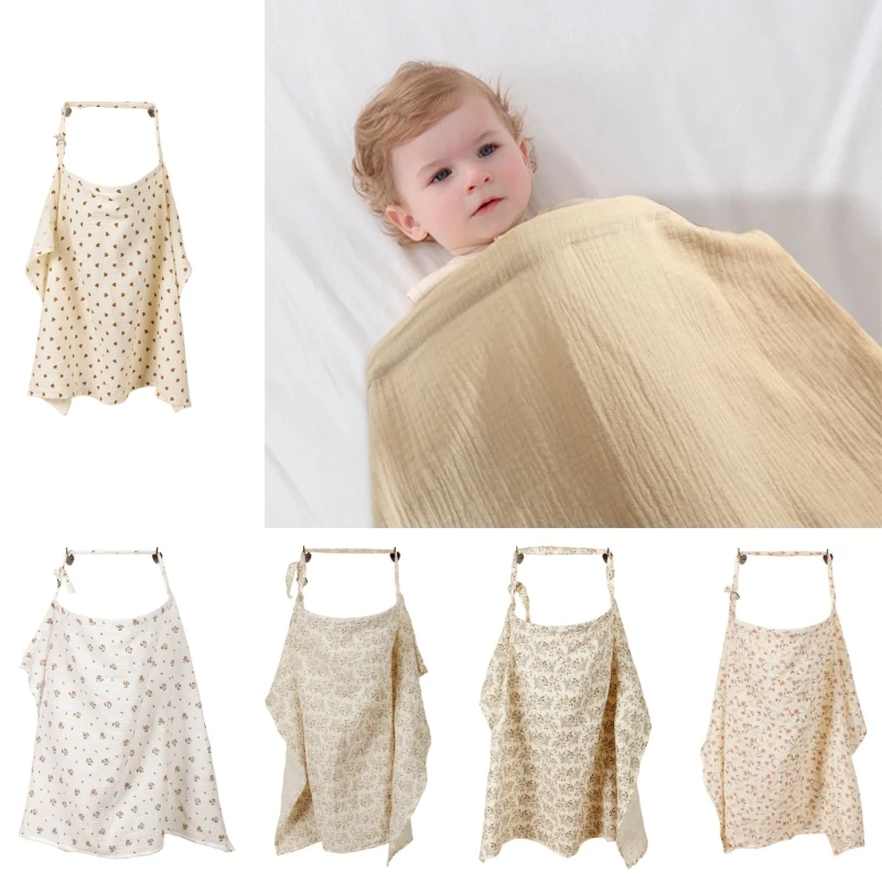 Nursing Cover Scarf Cotton for Baby Breastfeeding