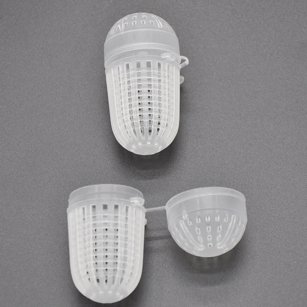 

White 1pc Fishing Pole Pot Fishing Terminal Tackle Soft Cad Pot High Performance Hot Sale Durable And Practical