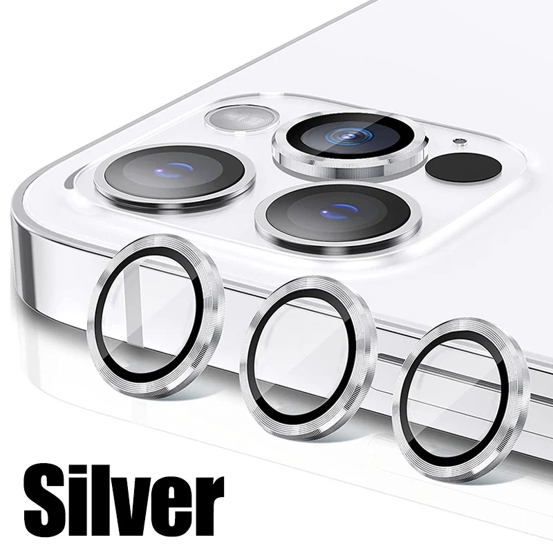 Luxury Camera Lens Protector Glass For iPhone 13 12 11 Pro Max Camera Protective Glass For iPhone 12 13 Mini Back Lens Protector phone screen cover Screen Protectors