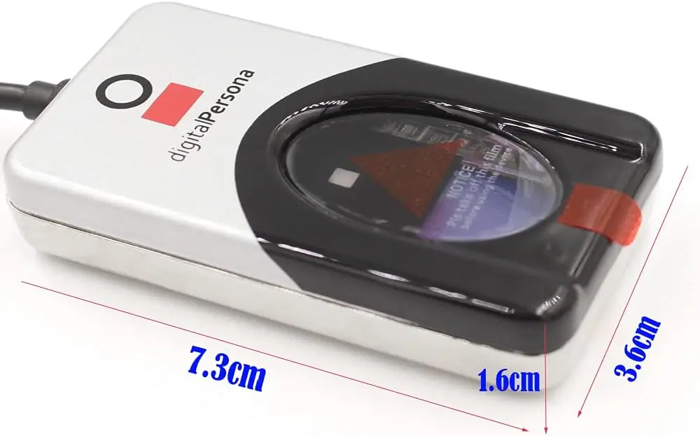 Digital Persona U.are.u 4500 USB Biometric Fingerprint Reader