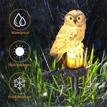Solar Owl Garden Light – Outdoor LED Solar Lamp 2