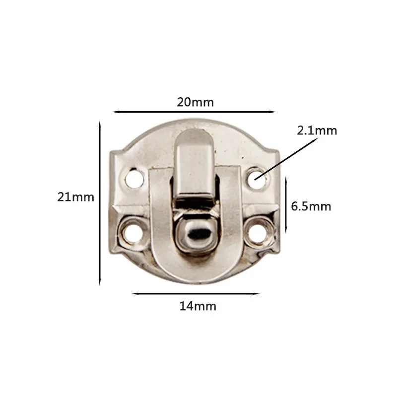 CYTGOUPER Vintage Haspen-Set - 12 Antike Verschlüsse Für Schmuckkisten In Bronze/Gold