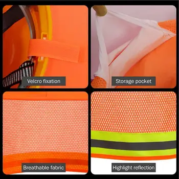 Summer Hard Hat Neck Shield Sun Shade Helmet Neck Shield Reflective Protection Prevent Sunburn for Construction Workers 목수 모자 5