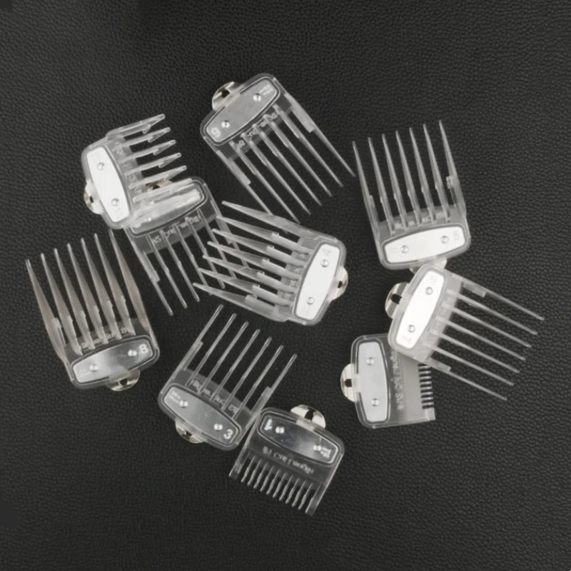 Transparent Hair Clipper Guards Limit Comb For Wahl Electric Clippers Positioning Caliper Hair Cutting Machine Guide Combs Y0625 5