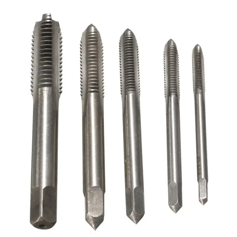 5pcsHssMachineScrewThreadMetricPlugTapScrewTaps3mm4mm5mm