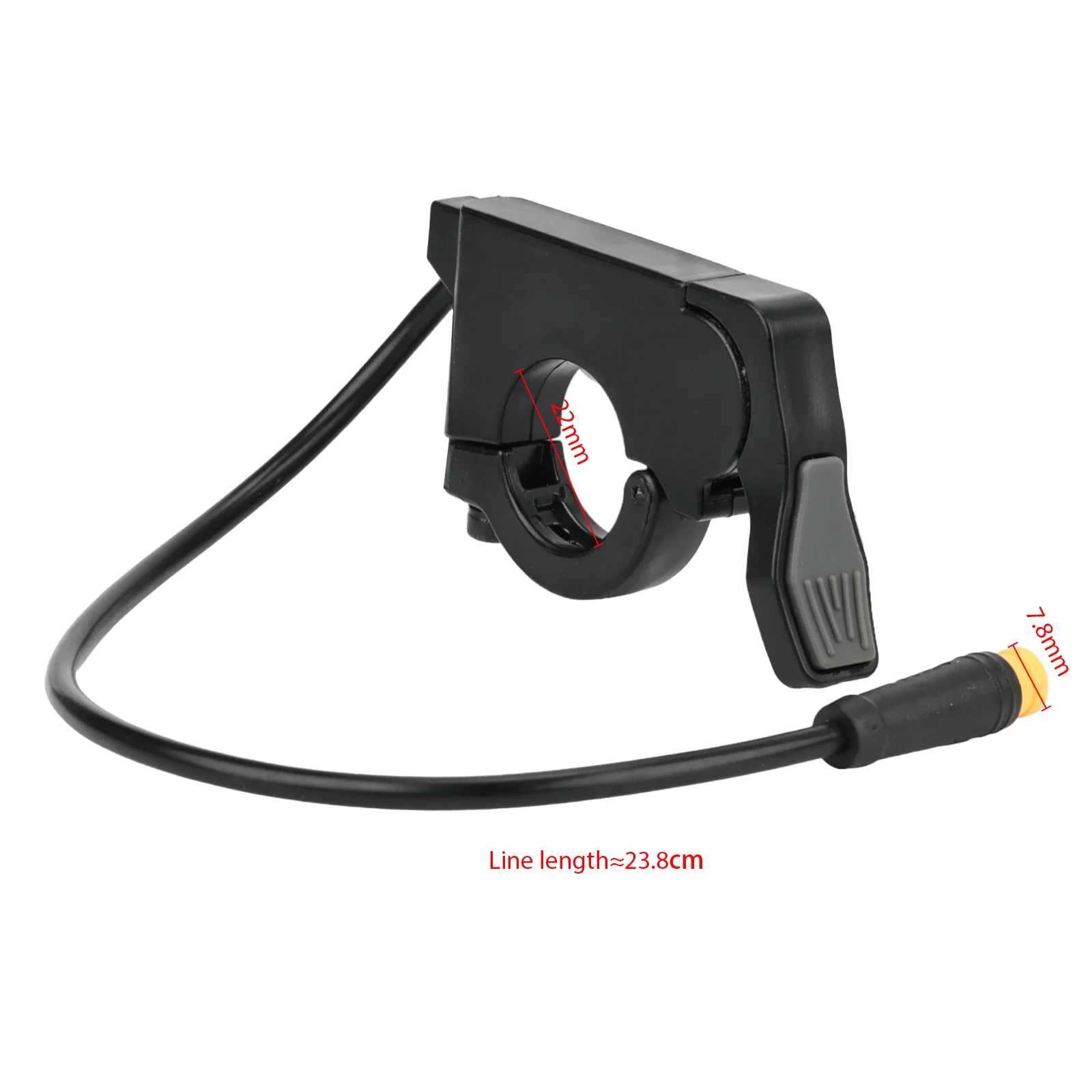 Finger Throttle TT009 Universal 36V 48V 60V 72V Electric Bicycle Scooter Accelerator Left Right Handlebar 22mm