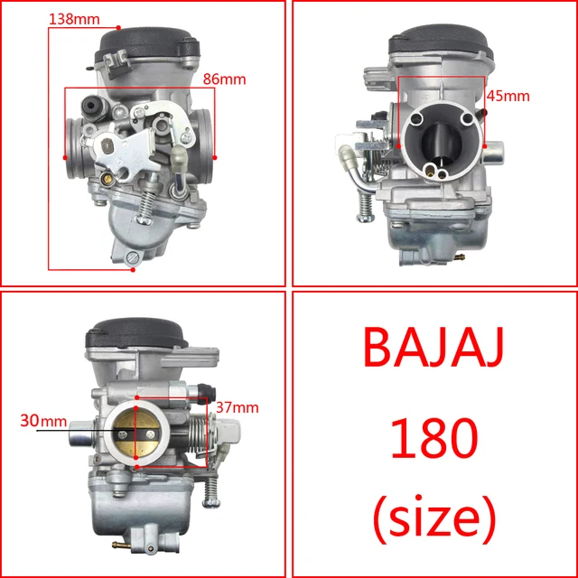 How to Install a Carburetor For Pulsar180 Motorcycle Dirt Bike Bajaj180