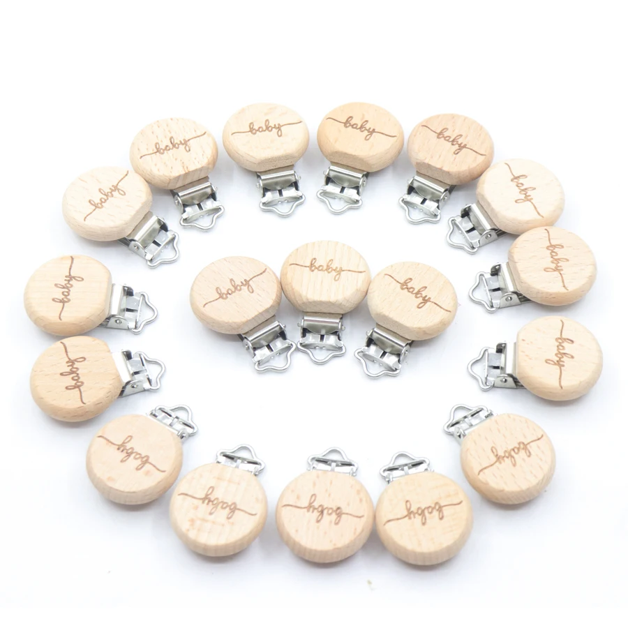 

50 шт., деревянный зажим для зубов