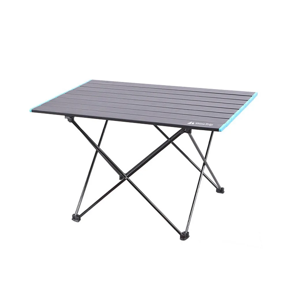 

Сверхлегкий складной стол для пляжа, походов, путешествий, рыбалки, кемпинга с противоскользящей подушкой, идеально подходит для путешествий на открытом воздухе