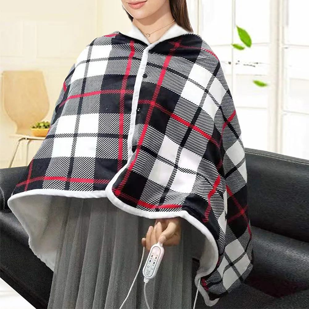USB Heating Electric Blankets Warm Electric Heating Shawl Timing Function  Heated Blanket Mink Velvet Warm Shawl Back Knee Warmer _ - AliExpress Mobile