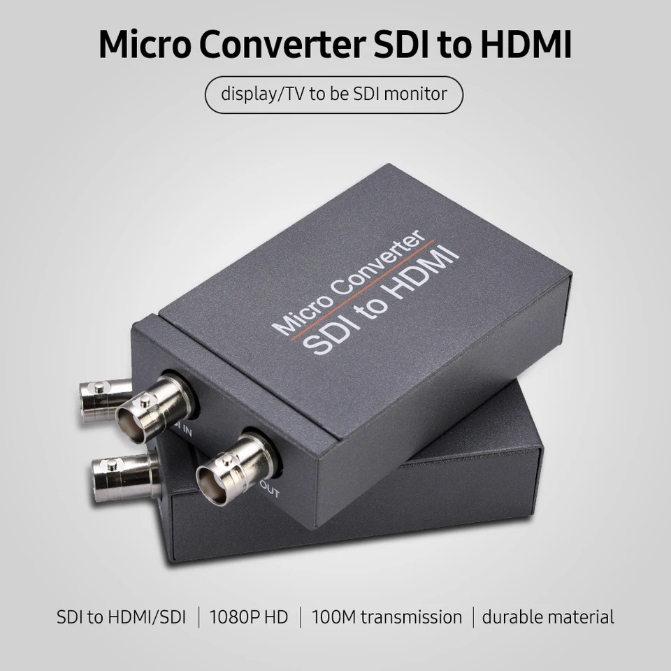 NK-M008 Micro SDI Converter SDI to HDMI/SDI to SDI 2 Routes Output