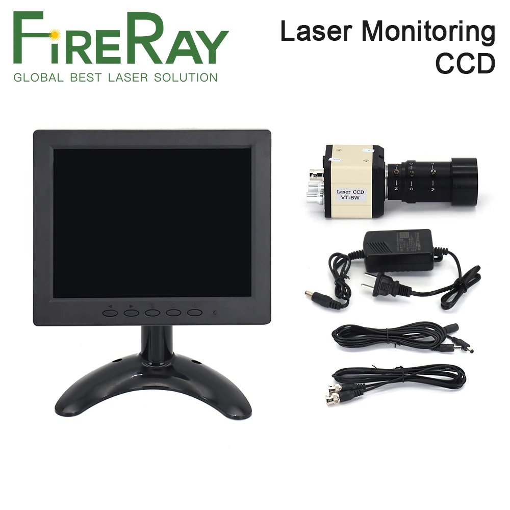 

FireRay Laser Monitoring CCD System With Cross Red Dot Laser Surveillance System HD for YAG Laser Welding Machine