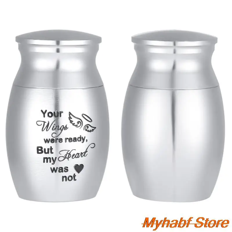 Mini Keepsake Urns for Human Ashes Pet Ashes Holder Cat Dog Birds Container 1.3*2.4cm