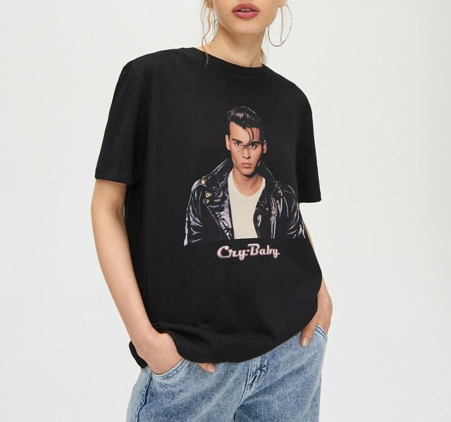 Cry Baby Johnny Depp 90s Movie RetroVintage Unisex T-shirt S-5XL