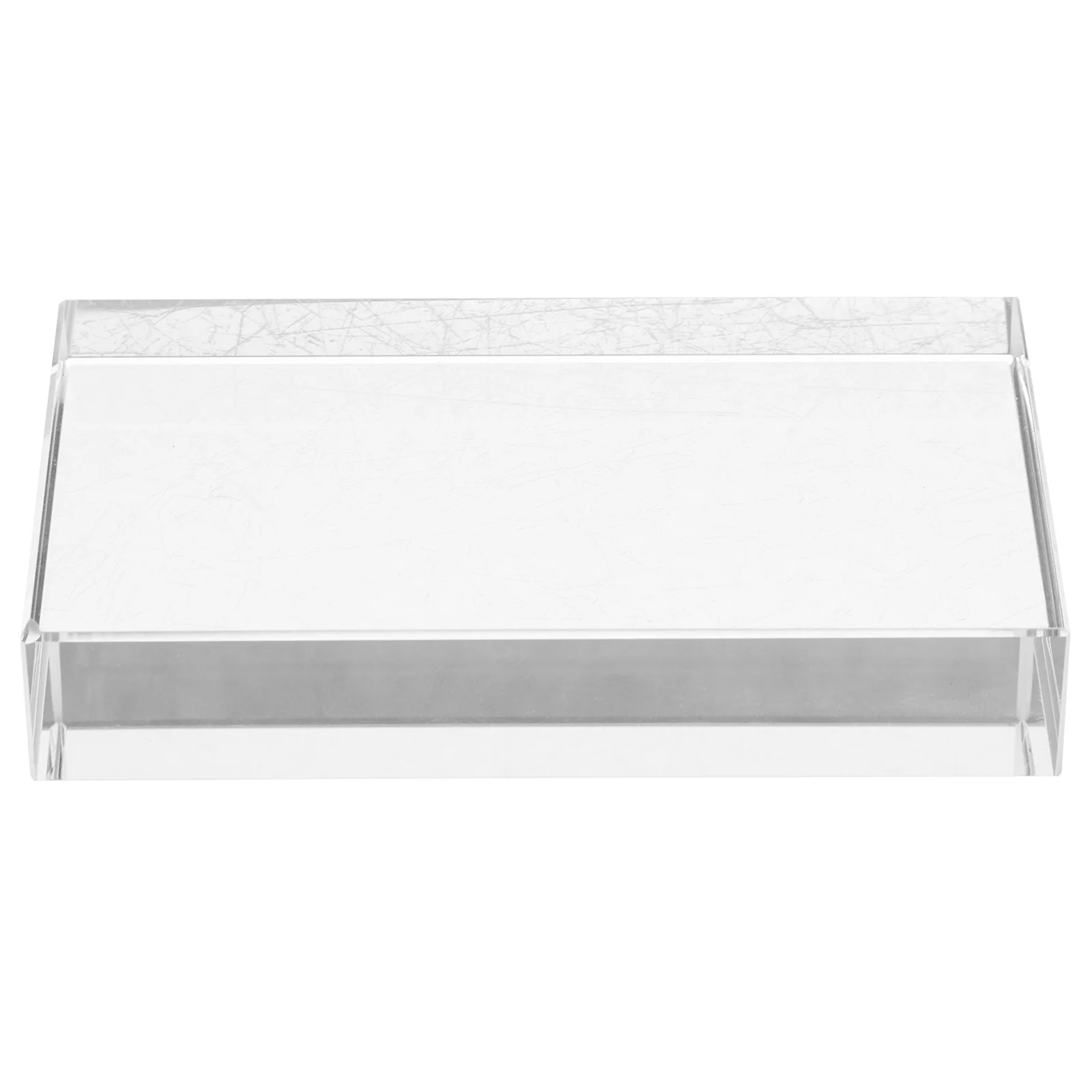 Rectangular Optical Prism Science Experiment Equipment Physics Lab Tools Light Dispersion Crystal Spectrometer Matte Glass