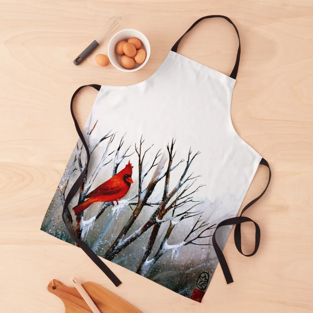 

Cardinal.. Apron Home And Kitchen Things For The Kitchen Waiter Uniforms christmas 2024 Apron