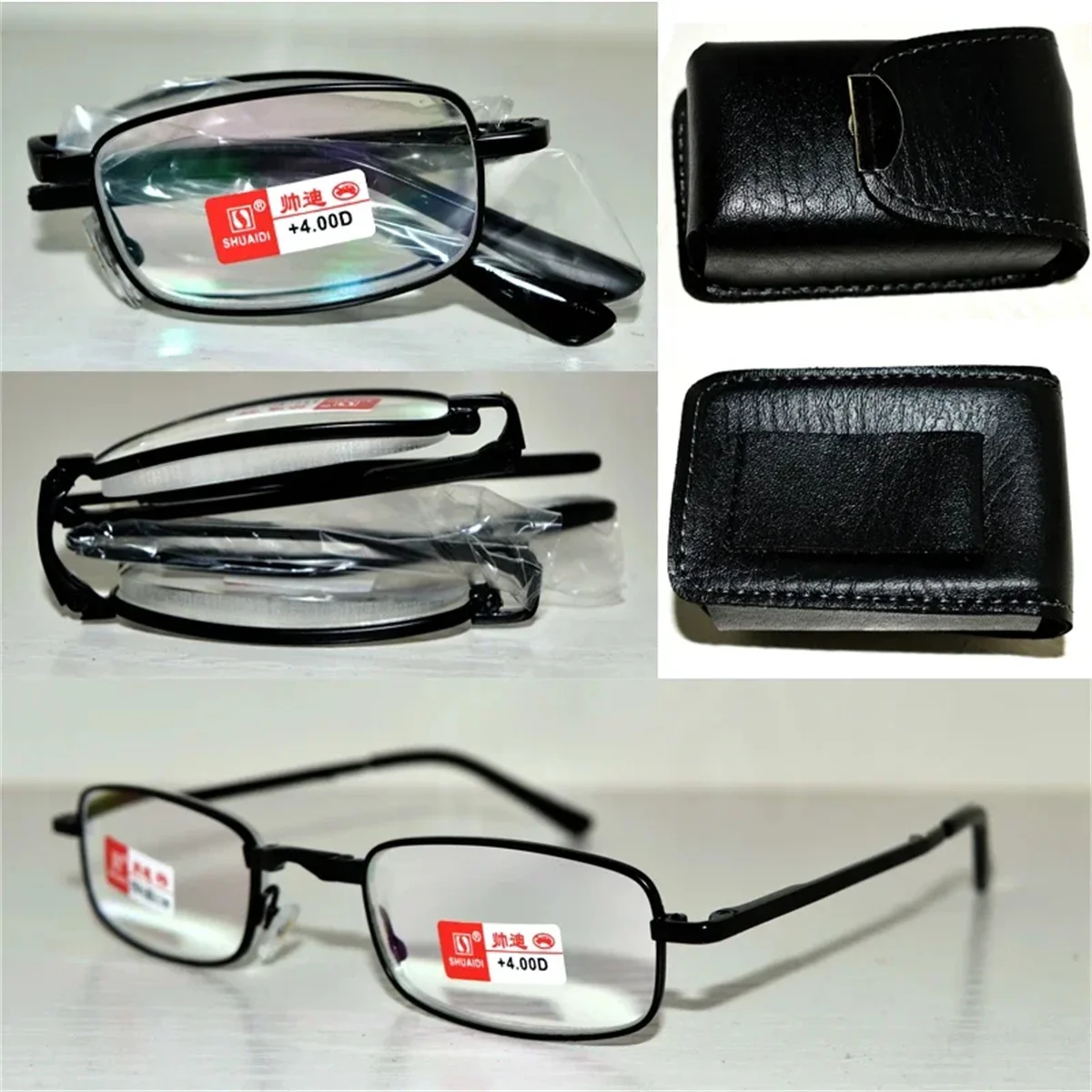 

Foldable Portable Eyeglasses Anti-reflection Coated Reading Glasses for Men Women+1.0 +1.5 +2.0 +2.5 +3.0 +3.5+4.0