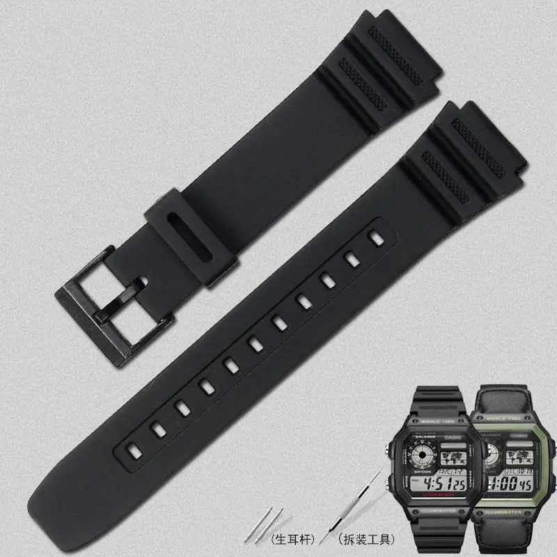 Affordable Elegance Rubber 20 mm Watch Band Replacement CAU1116.FT6024_K0017091 main image 0