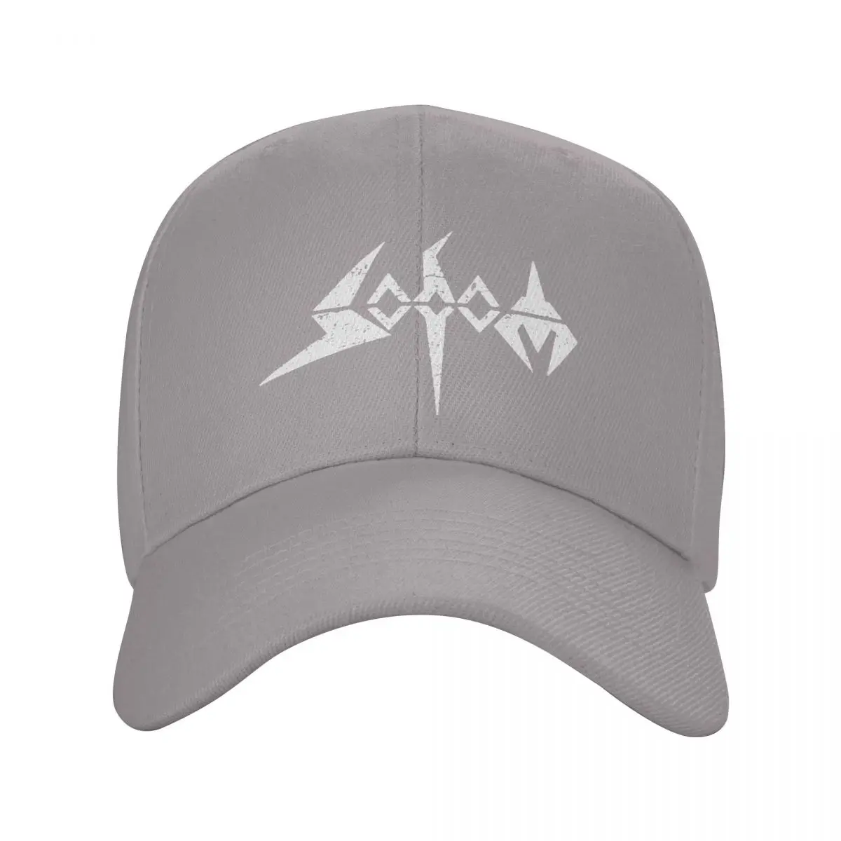thumbnail image 1 of Gorras de béisbol con visera y logo de banda de colores puros para mujer, gorras de béisbol con visera Sodom, 1 of 7