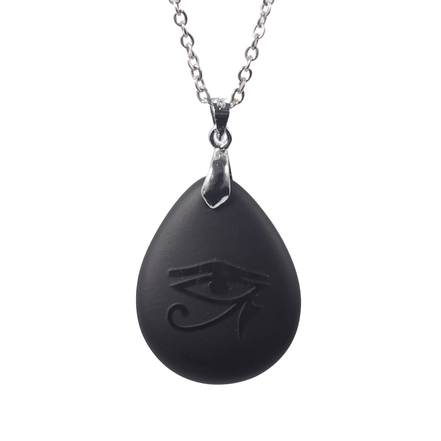 Black Obsidian Beaded Necklace | Mens