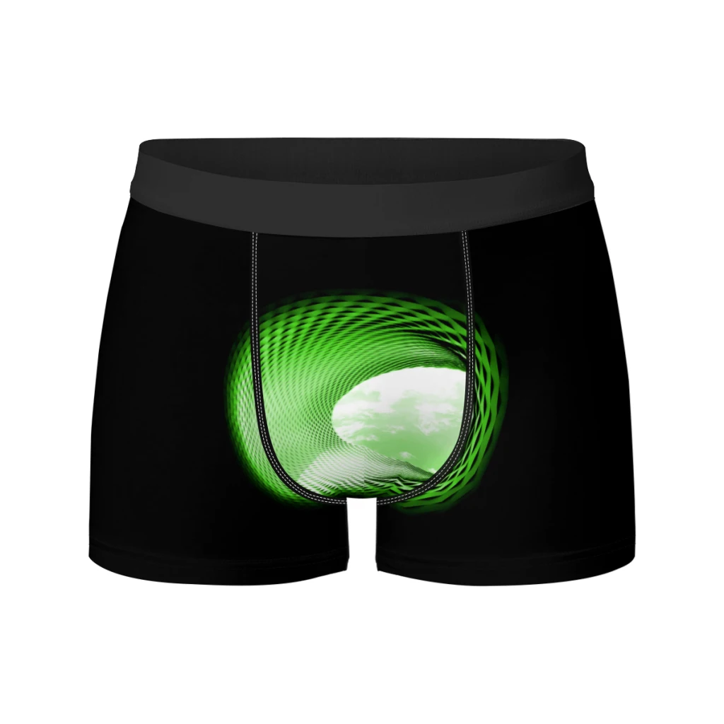 thumbnail image 1 of Calzoncillos tipo bóxer de seda transpirables, divertidos, personalizados, con estampado 3D de cielo, ropa interior elástica para hombre, calzoncillos tipo bóxer 3D, 1 of 5