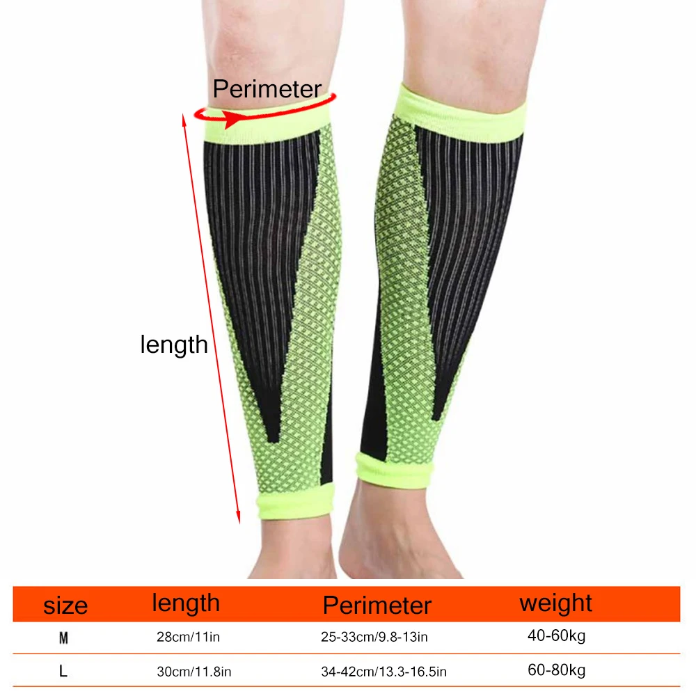 1Pair Knitting Calf Compression Sleeve Compression Leg Sleeves for Footless Compression  Socks helps Shin splints Guards Sleeves - AliExpress