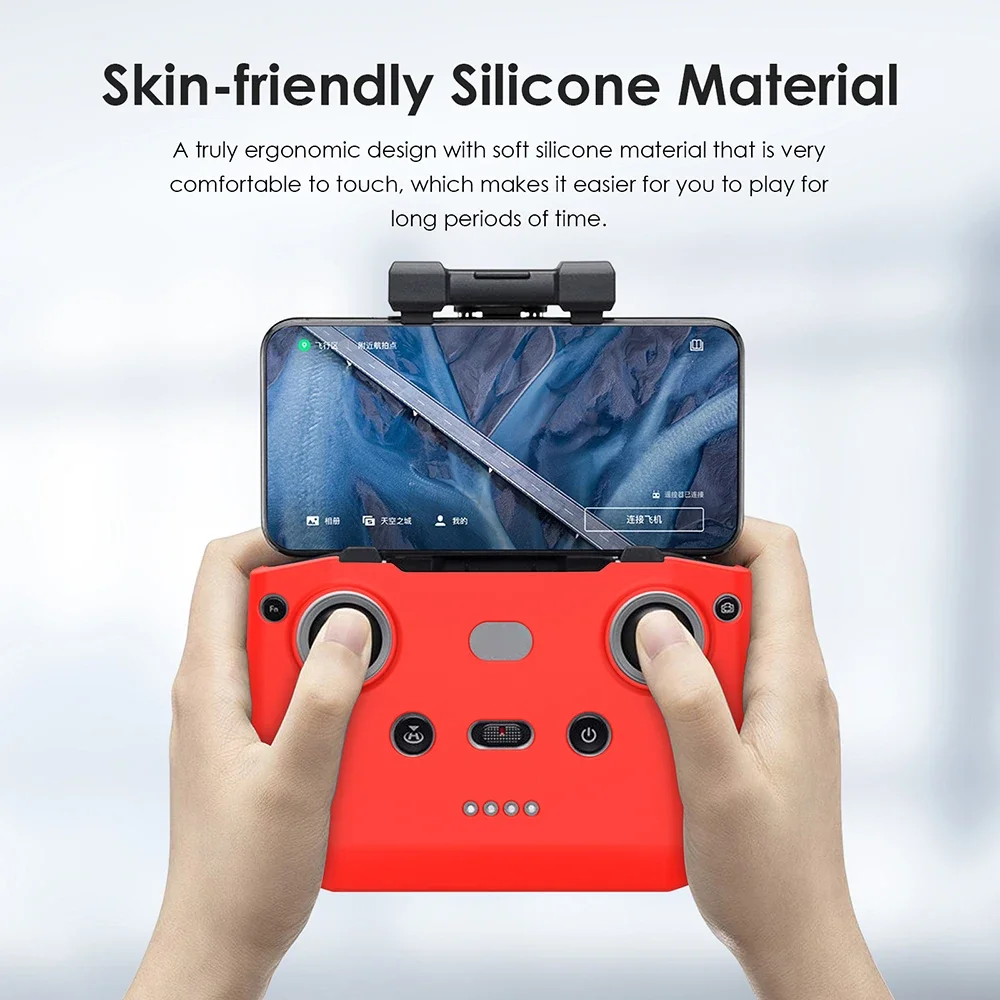 Protection antichoc pour télécommande DJI RC-N1, RC-N2 ou RC-N3, en silicone souple et résistant.