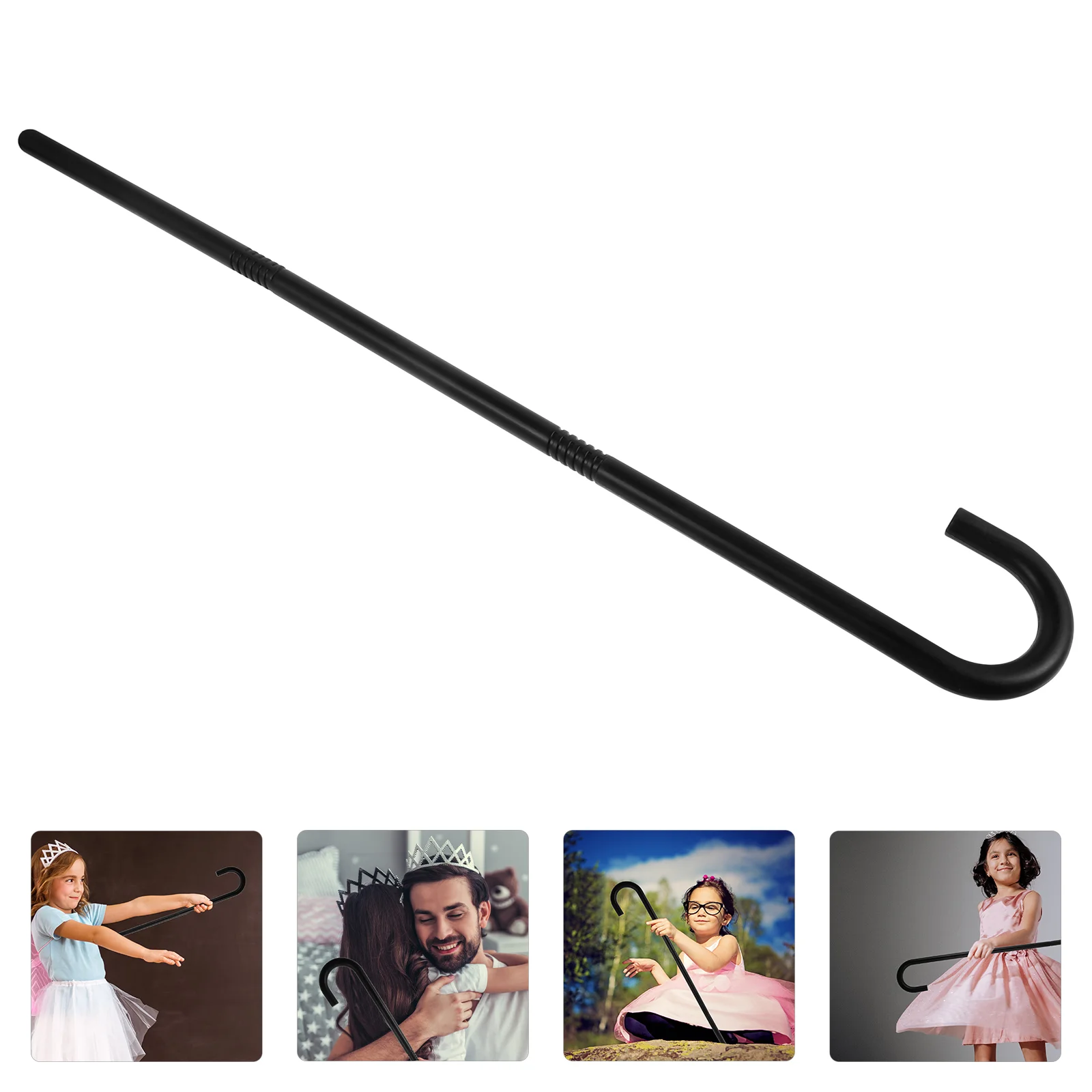 Halloween Grandpa Retro Prop Cane For Cosplay Stage Performance Prop Cane Decorative Walking Stick For Dress Up Photo