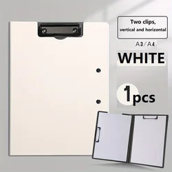 A4 Document Organizer Clipboard with Cover (WHITE)