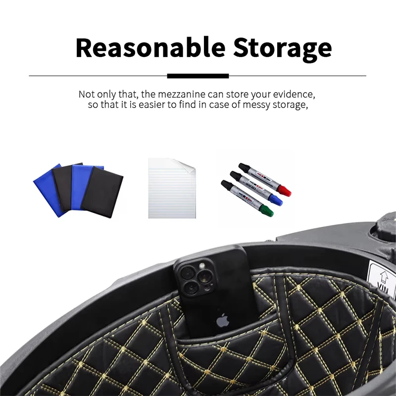 Vespa Motorcycle Storage Box Liner - Luggage Tank Cover & Seat Bucket Pad